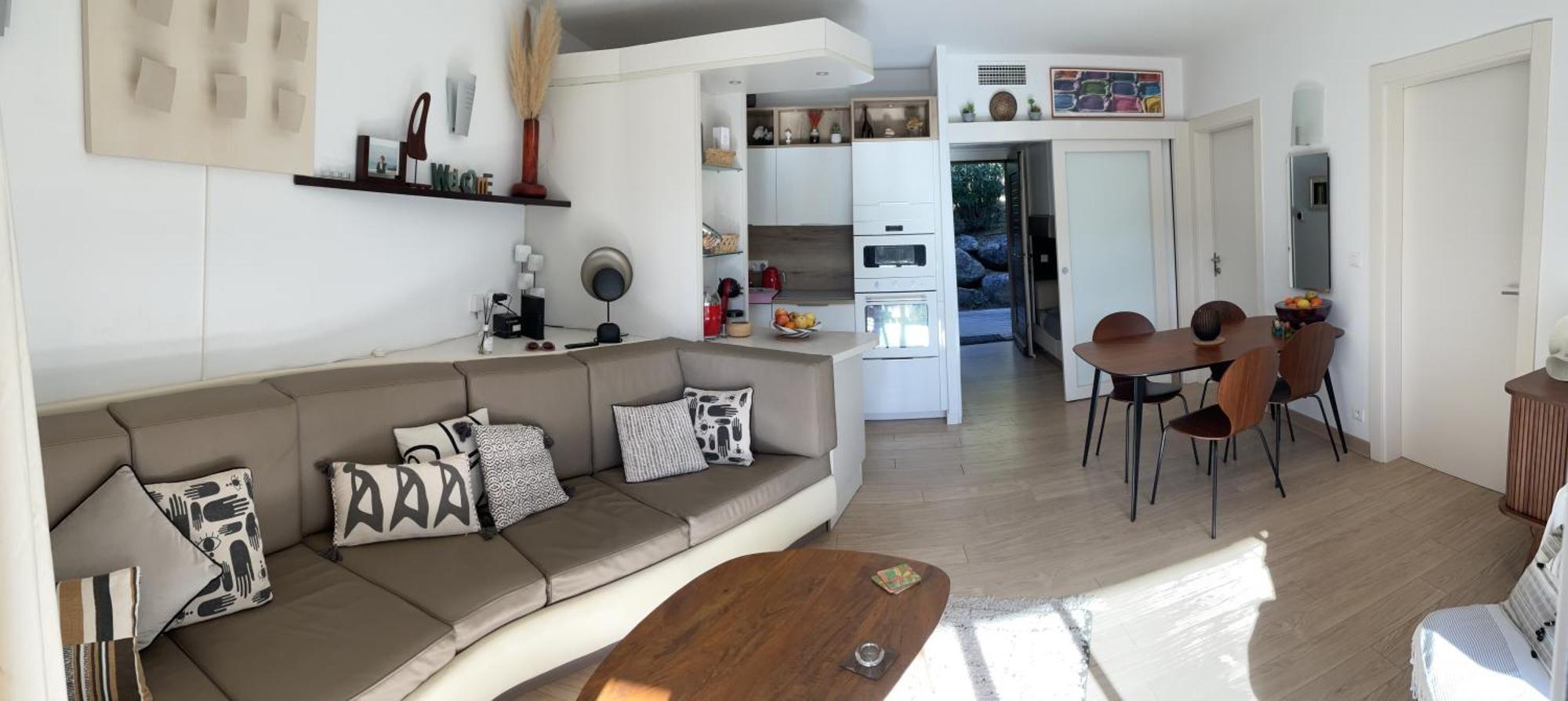 Residence Cala Sultana -Baie Santa Giulia - Rez Jardin 1Ere Ligne Porto-Vecchio  Kültér fotó